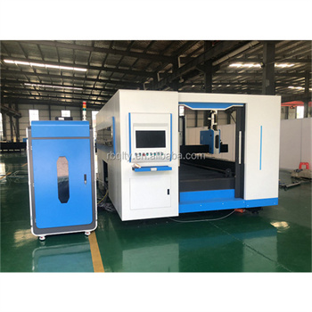 Màquina de tall per làser de fibra òptica CNC de 1,5 kW de gruix de subministrament de la Xina personalitzada o estàndard